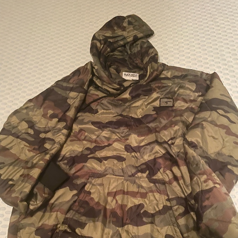 Black Rifle Coffee company Woobie Hoodie Sz L